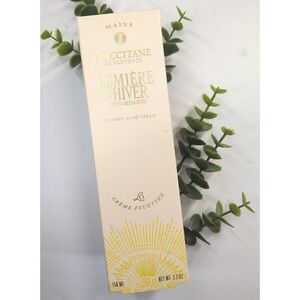 NEW BOX!😍2025 Holiday L'OCCITANE Lumiere d'Hiver Whipped Hand Cream 150mL Large